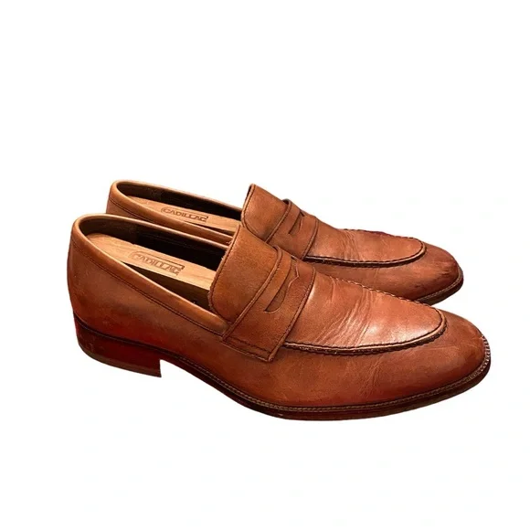 Cole Haan Classic Penny Leather Brown Loafers - Picture 1 of 8